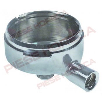 Cupa portafiltru ø80,5mm, filet picurator 3/8", filet maner M12x1,75, ø interior 61mm,  pentru expresor Pavoni