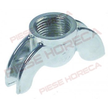 Picurator pentru 2 cesti,  filet 3/8", cantitate 2 cesti, latime 33 mm pentru expresor Pavoni