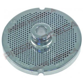 Sita, ciur masina de tocat carne tip 32 ENTERPRISE, Salvinox gauri de 2mm, 2canale pentru fixare