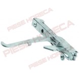 Balama usa cuptor, lungime levier 126mm, montare pe 118mm, grosime arc 3,7mm, se monteaza pe partea stanga