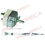Termostat, gradul de temperatura intre 30-110°C, 1 pol, 16A, sonda de 6x130mm, lungime capilara 900mm