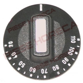 Buton termostat t.max. 110°C, ø 50mm, ø ax 6x4,6mm