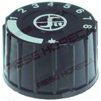 Buton valva de gaz termostatica seria MINISIT, ø 37mm