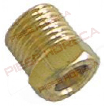 Conector, niplu, fixare teava flacara de veghe cu diametrul exterior de Ø6mm, filet de M10x1. Cod SIT 0958011, 0.958.011