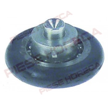 Rola sertar masa rece, ø 28mm, B1 6mm overall width 13mm B 6mm C 20mm L1 3mm L2 4mm D1 ø 6mm D2 ø 13mm 