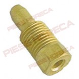 Conector, niplu, cu inel bicon incorporat pentru teava flacara de veghe, pilot, de Ø4mm, filet ¼”. Pentru NOVASIT