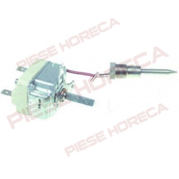 Termostat de lucru friteuza ANGELO PO si EGO, temperatura de lucru 106-185◦C, 1 pol, contact, 16A. Pentru modelele 30F1B, 30FS2B, 70F1B, 90F110B, 71F2B, 91F210B, 91F223B