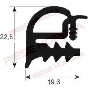 Garnitura usa cuptor RATIONAL, profil 2250, lungime520mm, latime-470mm. Cod catalog producator 5105.1001. Pentru modelele CCC61, CCD61, CCM61