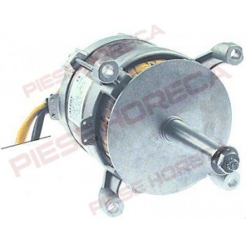 Motor ventilator convectomat, combi-steamer, GIORIK, tip 4P/8P serie 677325,  1faza, alimentare 230V 50Hz, 2 viteze- 670/1370rpm, putere 0,25/0,75kW, dimensiuni ax D1-24mm, D2-20mm, L2-47mm, L3-70mm