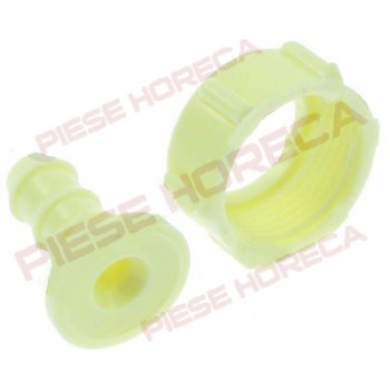 Conector furtun ¾”, pentru electrovalve cu iesire de Ø11mm