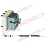 Termostat de siguranta friteuza  cu resetare pentru  EMMEPI, MBM, GIORIK, PALUX, SILKO, temperatura maxima setata 232◦C, 3contacte (poli) 20A, presetupa senzor cu filet M10x1. Cod EGO 55.32542.822, 5532542822