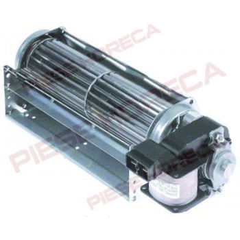 Ventilator pozitie motor dreapta, 26W,diametrul tambur 45mm, lungime 180mm, temperatura de lucru -30 up to +100 °C