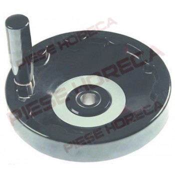 Volanta tigaie basculanta diametru 200mm, diametrul 1 40mm, diametru gaura 20mm, lungime 1 20mm, lungime 60mm