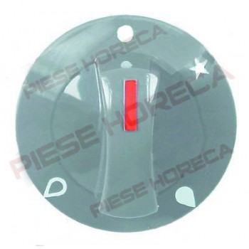 Buton aragaz Amatis, Fagor, diametru 71mm, diametru ax 10x8mm 