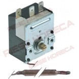 Termostat t.max  55°C, producator  Prodigy, Cod original TR86, 1 pol, 1CO, 16A, senzor ø 6mm, lungime senzor 72mm, lungime capilara 700mm, diametru ax 6x4,6mm 