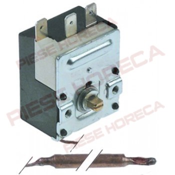 Termostat t.max  55°C, producator  Prodigy, Cod original TR86, 1 pol, 1CO, 16A, senzor ø 6mm, lungime senzor 72mm, lungime capilara 700mm, diametru ax 6x4,6mm 