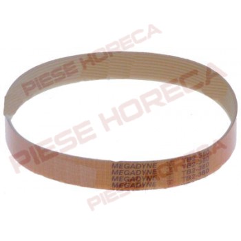 Curea poly-v belt  MEGADINE  TB2, L-725mm, latime-24mm, 12 varfuri. Pentru masina de curatat cartofi, masina tocat carne, masina razuit SIRMAN, COOKMAX