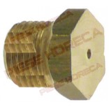 Duza arzator (ochi)  aragaz ANGELO-PO,  filet M10x1, hexagon de 12, gaura distributie gaz de Ø2,4mm