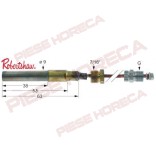 Generator termoelectric, scanteie, ROBERTSHAW, 250-750Mv, senzor de Ø9mm, lungime totala- 915mm