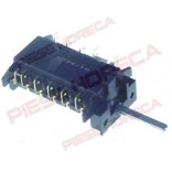 Comutator cuptor SMEG, cod producator 4034/1A, 3 pozitii, 6contacte, ax 6x4,6mm