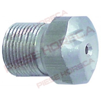 duza gaz tigaie basculanta Fagor, dimensiune filet M14x1, ø gaura 2.55mm