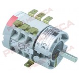 Intrerupator, 4 functii de operare, type HD16X143AR000,  600 V 16 A,  ø ax 6mm