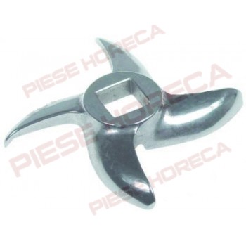 Cutit masina carne tip 42 Enterprise, cu autoascutire, patrat interior cu laturile de 22x22mm, diametru 120mm