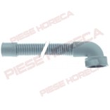 Furtun golire masina de spalat vase ELETTROBAR, COLGED, EUROTEC, lungime-260mm, diameterul de fixare pe ansamblu scurgere- exterior Ø58mm, interior Ø52mm, diametrul la iesire in scurgere- exterior Ø40mm, interior Ø33mm