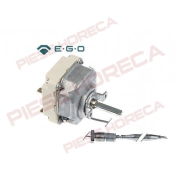 Termostat de lucru EGO 5534039030 pentru friteuze, temperatura 100-180°C, 3 poli, 16A