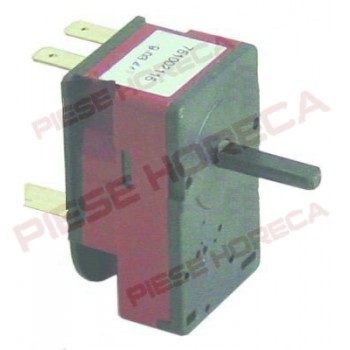 Timer tip C20 cuptor pizza, toaster CF-Cenedese, Fimar, Lotus, VEGA, 2 poli, timp operare 15min