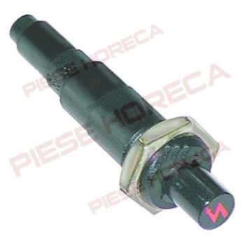 Aprinzator piezoelectric plastic,  ø montare 18mm,  ø conexiune  2.4mm