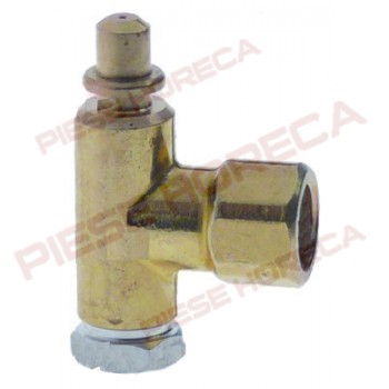 Parte inferioara arzator pilot PRO-GAS, serie 100, diametru duza 0.35mm