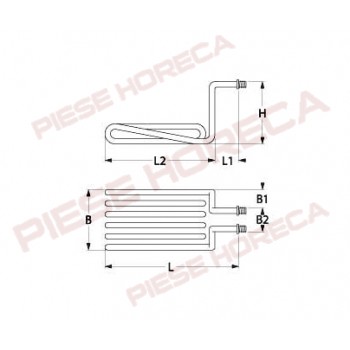 Rezistenta friteuza MKN