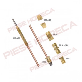 Termocupla universala 1200 mm, 6 piese