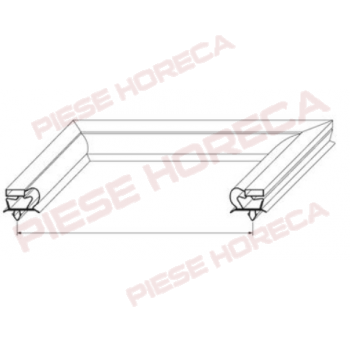 Garnitura usa masa rece FRENOX 610x405mm