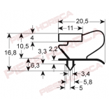 Garnitura usa masa rece FRENOX 610x405mm