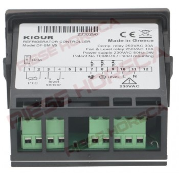 Controller, termometru, electronic, KIOUR model REF-DF-SM V4.2