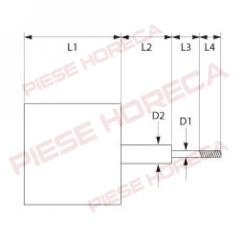 Motor ventilator cuptor GIERRE, TECNOEKA