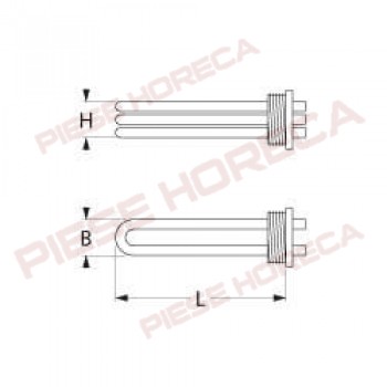 Rezistenta 5100W pentru expresor SANREMO