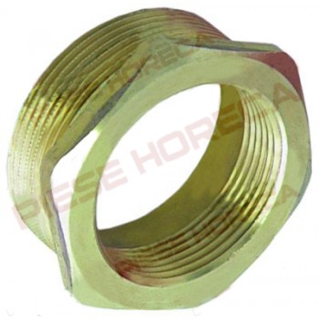 Reductie rezistenta din bronz cu filet interior de 1½" si filet exterior de 2"