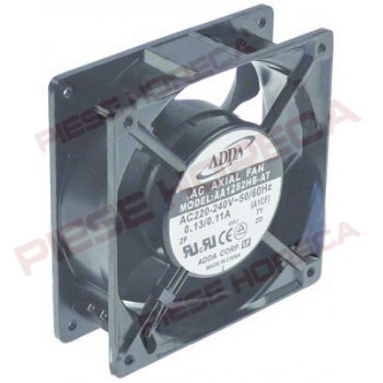 Ventilator axial patrat 119 mm x 119 mm cuptor Zanolli, Piron, Pizza-Group