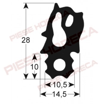 Garnitura usa cuptor convectomat RATIONAL, SCC/CM61