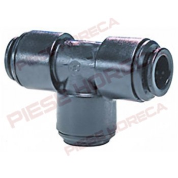 Conector rapid,T, John Guest pentru furtune electrovalva 
