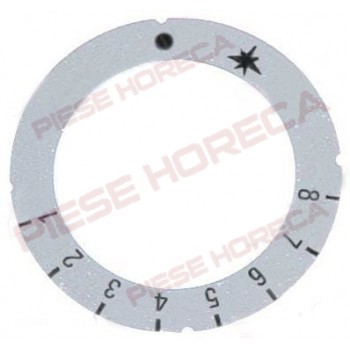 Indicator buton robinet gaz termostatat