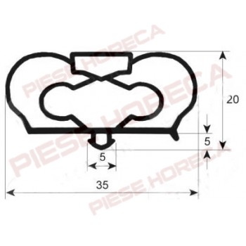 Garnitura usa masa rece INFRICO
