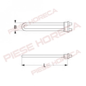 Rezistenta 1800W masina de spalat vase ELECTROLUX  mod. W375N