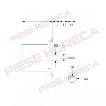 Motor ventilator LGB tip MFA80 pentru cuptor GIORIK, MASTRO, MODULAR